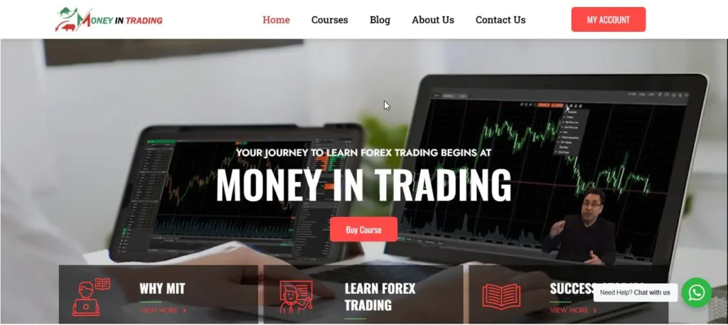 Money-in-Trading-Website-Design-and-development-by-Asjad-Ali-web-app-developer