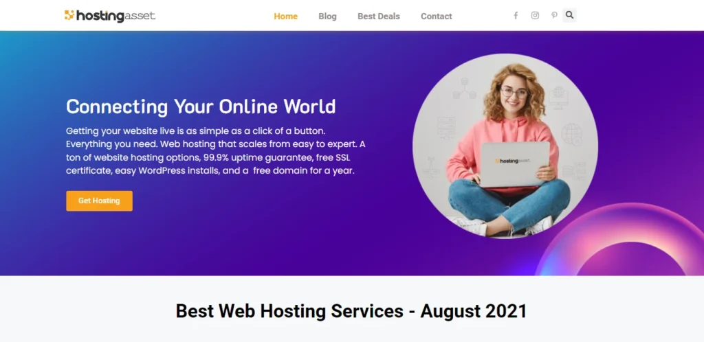 Hosting asset