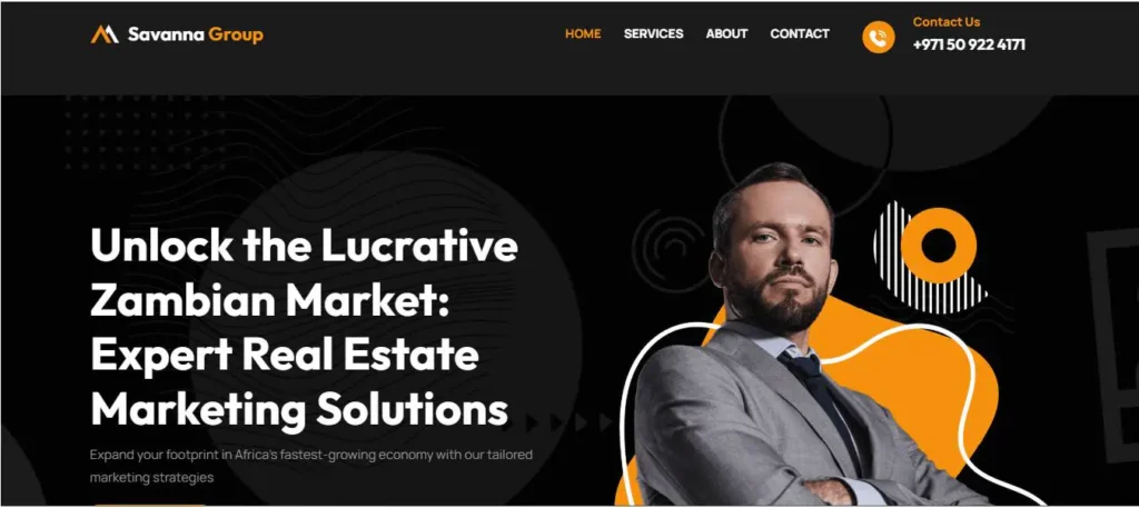 Savanna-Group-Website-Design-and-development-by-Asjad-Ali-web-app-developer